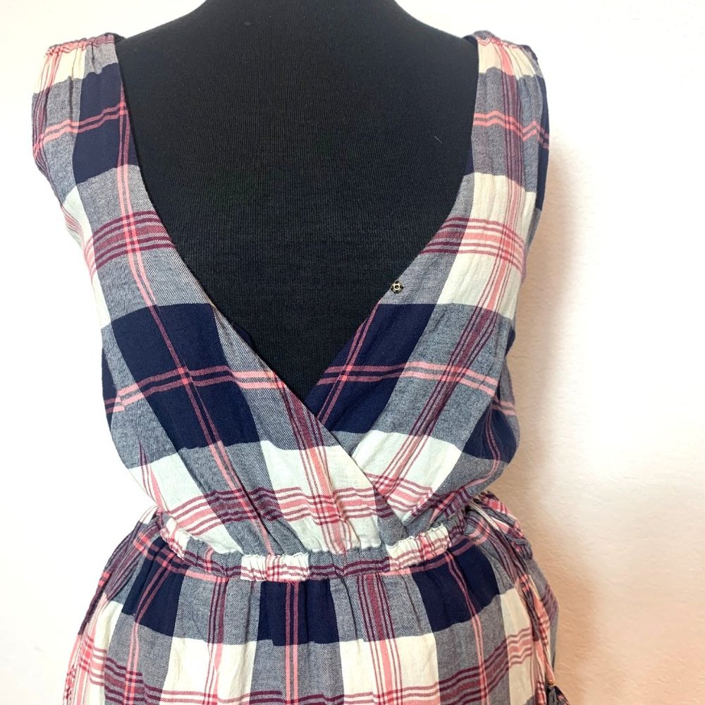 Isabella Sinclair by Anthropologie Flannel Dickens Plaid Dress Size XS - Picture 5 of 16
